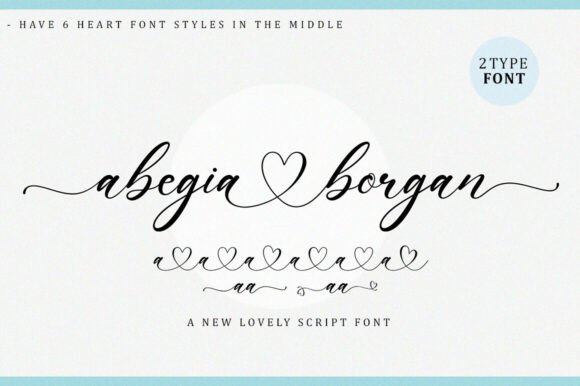Abegia Borgan: A Romantic Script Font for Branding