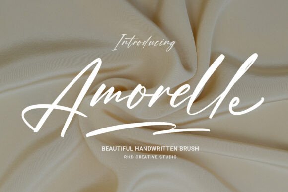 Amorelle: A Romantic Handwritten Font for Beautiful Branding