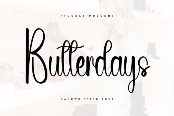 Butterdays: A Handwritten Font with Heartfelt Charm