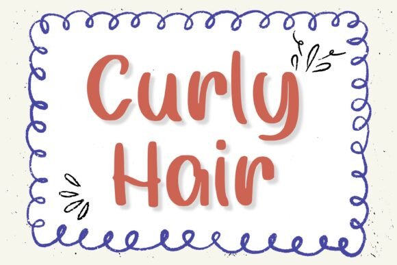Curly Hair: A Playful Script Font for Campaigns