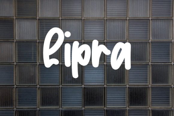 Lipra: A Typeface for Refined Editorial Readability