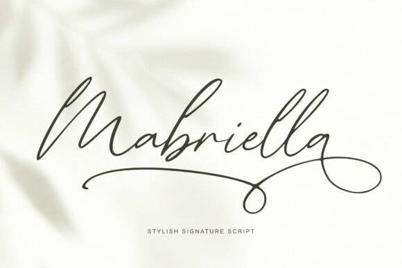Mabriella: The Signature Font That Sharpens Your Campaign's Voice