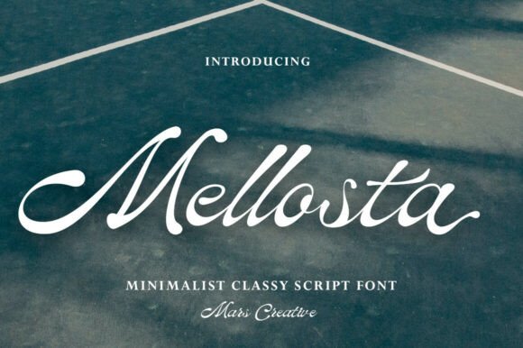Mellosta: A Classy Script Font for Modern Web Design