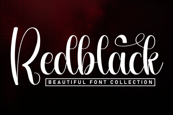 Redblack Font: A Handwritten Typeface for Crafters and Makers