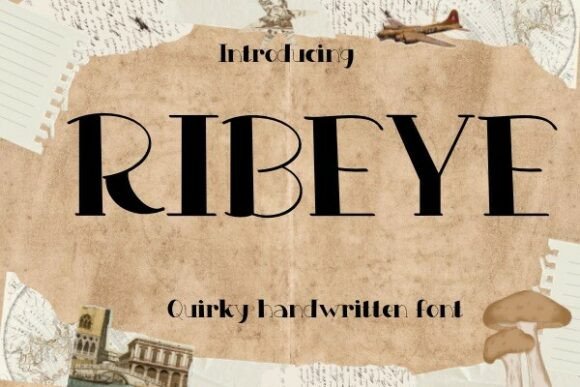 Ribeye: A Juicy Script Font with Real Character