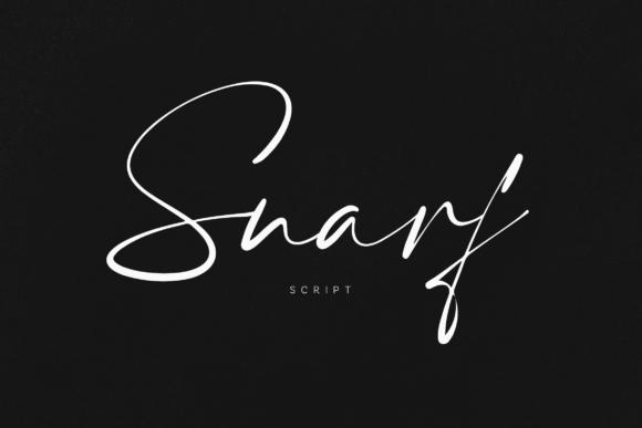 Snarf: The Script Font That Brings Luxury to Web Layouts