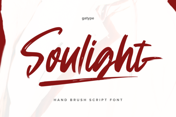 Soulight: A Warm Brush Font for Branding Projects